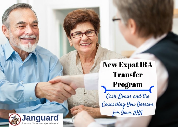 100 IRA transfer program expats