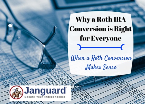 when roth ira conversion makes sense